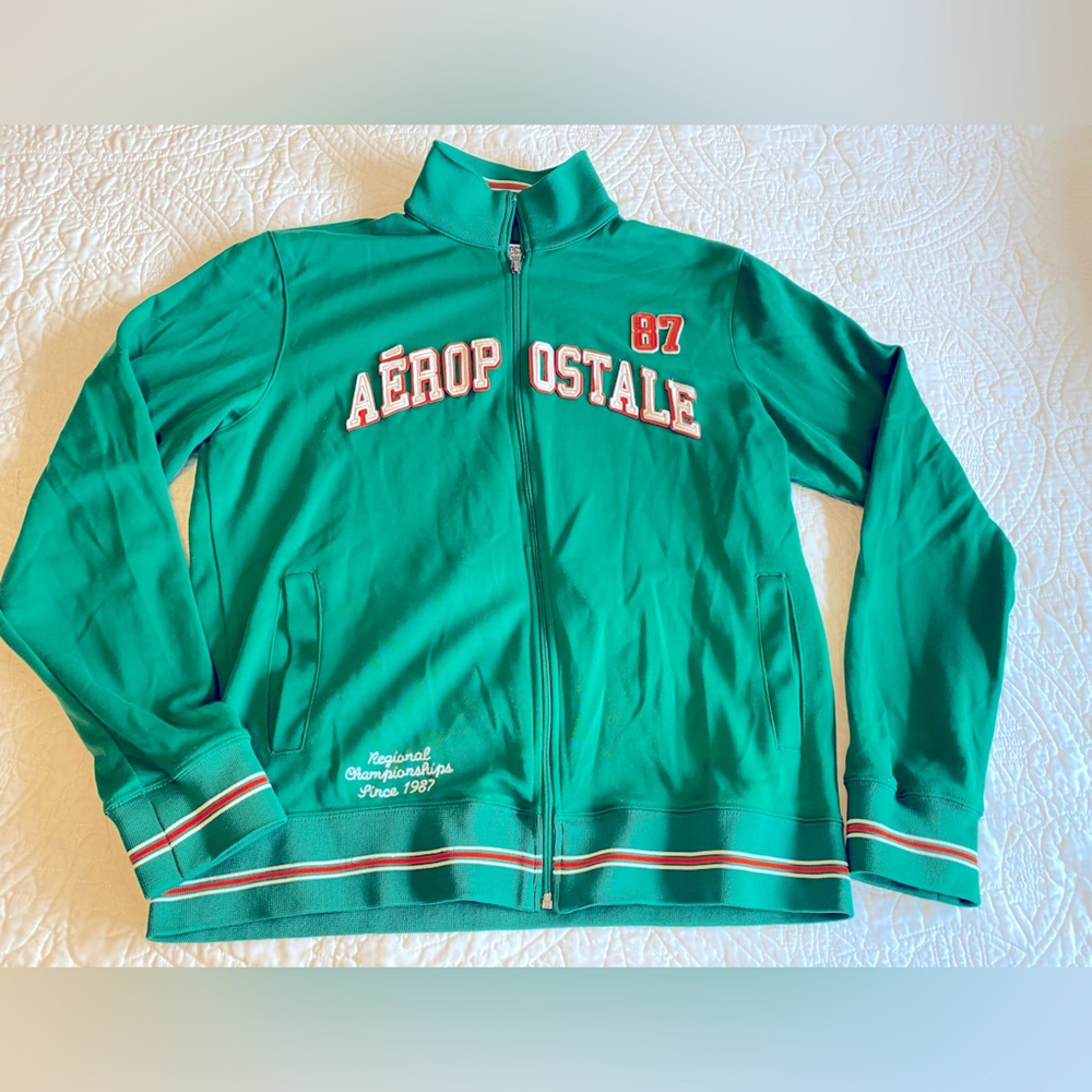 Aeropostale zip-up athletic jacket Size L